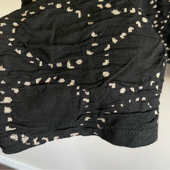 Lisa Bayne Jersey Knit Asymmetrical Long Sleeve Black Cardigan Top Size XXL - Picture 6 of 11